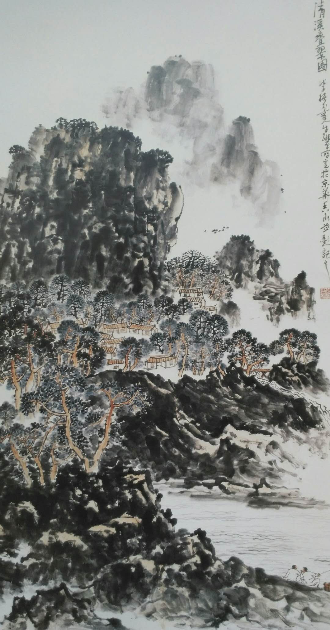 实力派画家牛维平山水作品欣赏