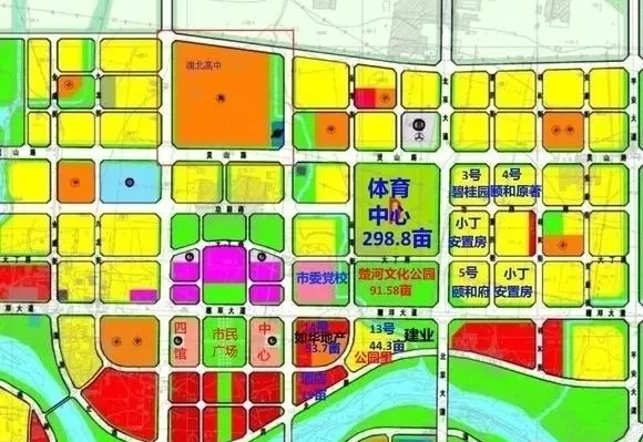 邓州湍北新区最新规划效果图曝光城市新中心真美