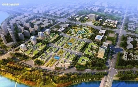 邓州湍北新区最新规划效果图,城市新中心真美!