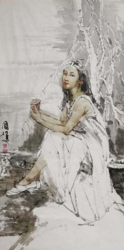 清逸出尘著名画家王国栋作品欣赏