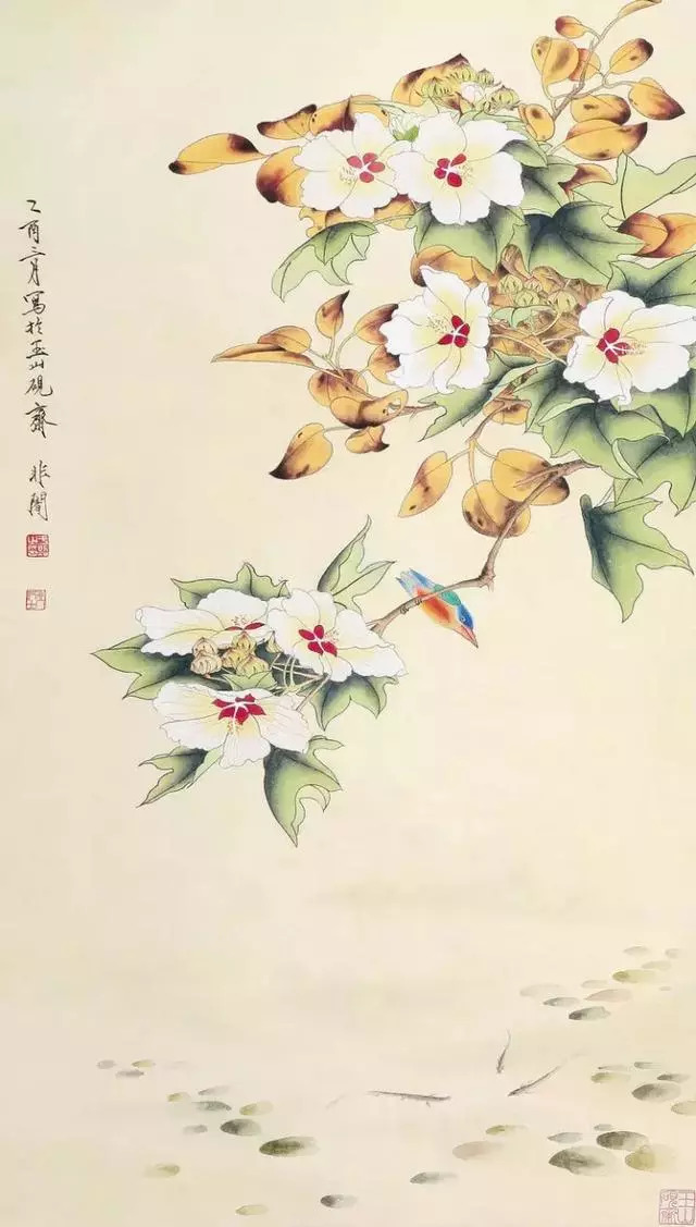 著名工笔花鸟画家于非闇