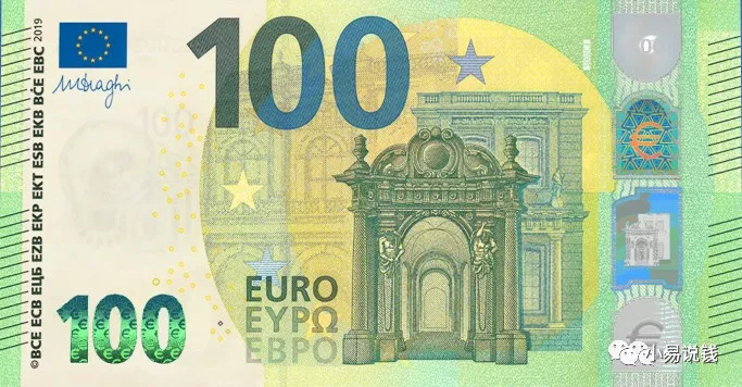 两款新钞的宽度与50欧元的宽度是一样的,都是77毫米.