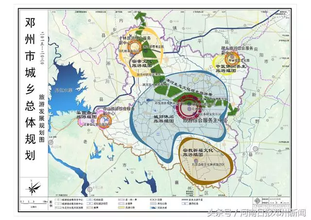 邓州湍北新区最新规划效果图曝光,城市新中心真美!