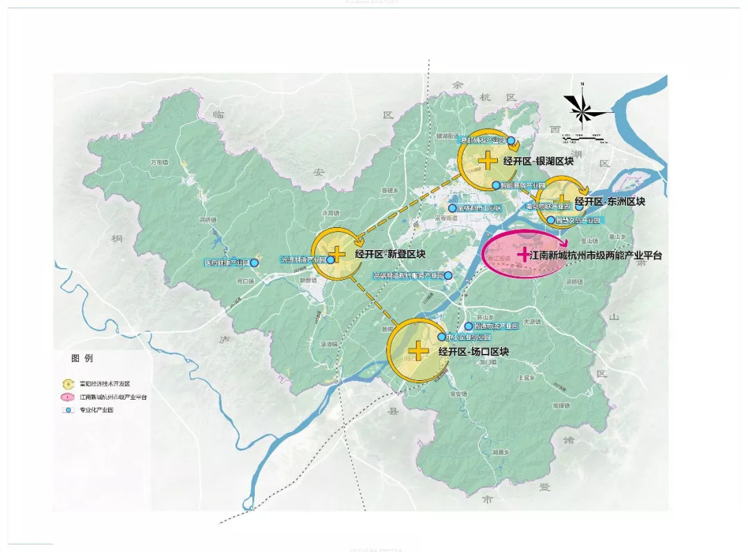 现代富春山居,阳光富裕都市|《富阳分区规划(2017-2020)》今起开始