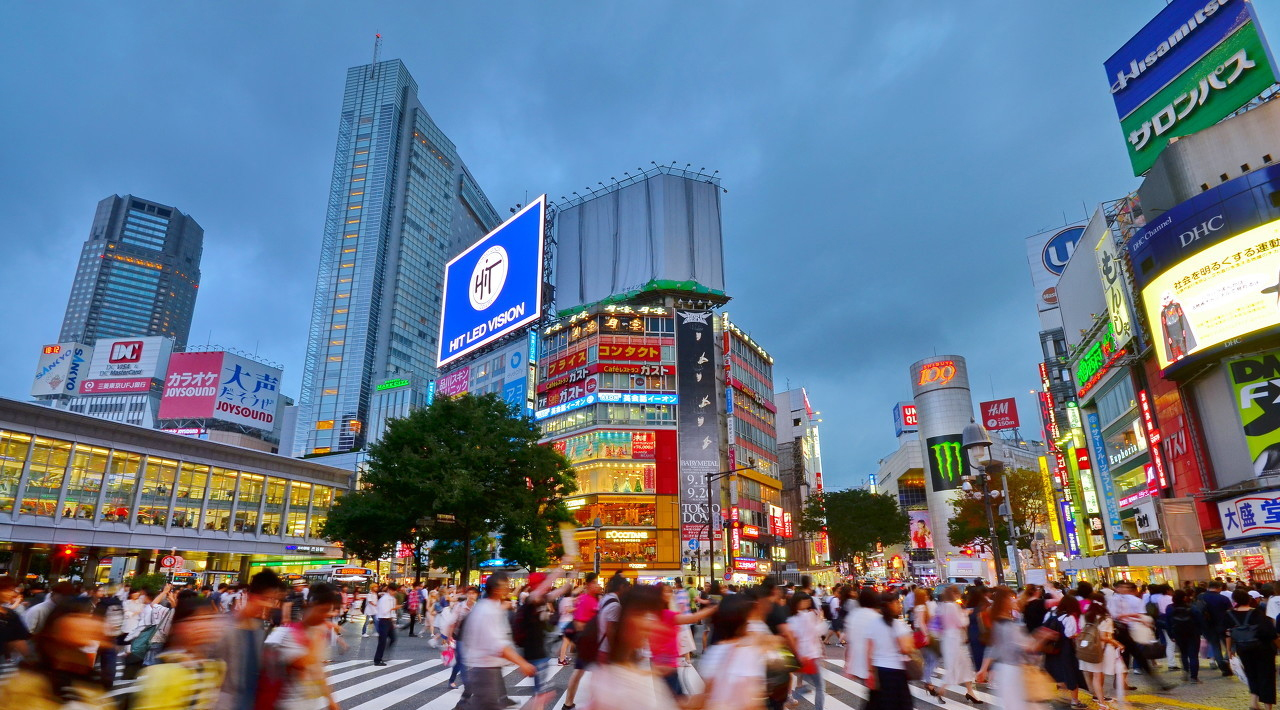 原宿和涩谷,您更愿意漫步在哪个街头?