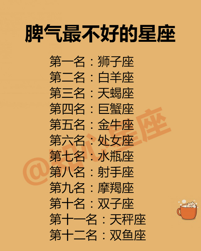 12星座最擅长的