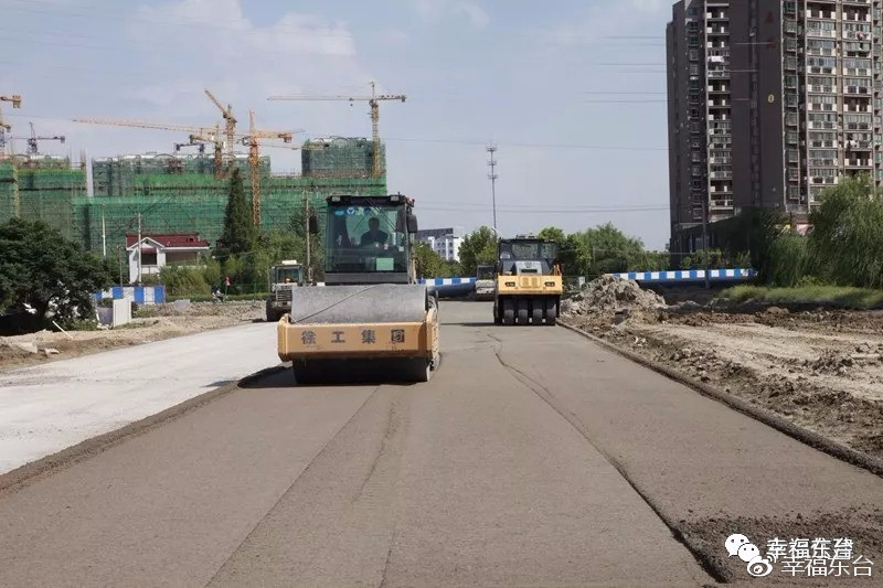 东台市区一重要道路将于10月底建成通车