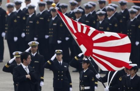 日本自卫队的最高军事决策机构为内阁会议,现役部队由陆上自卫队,海上