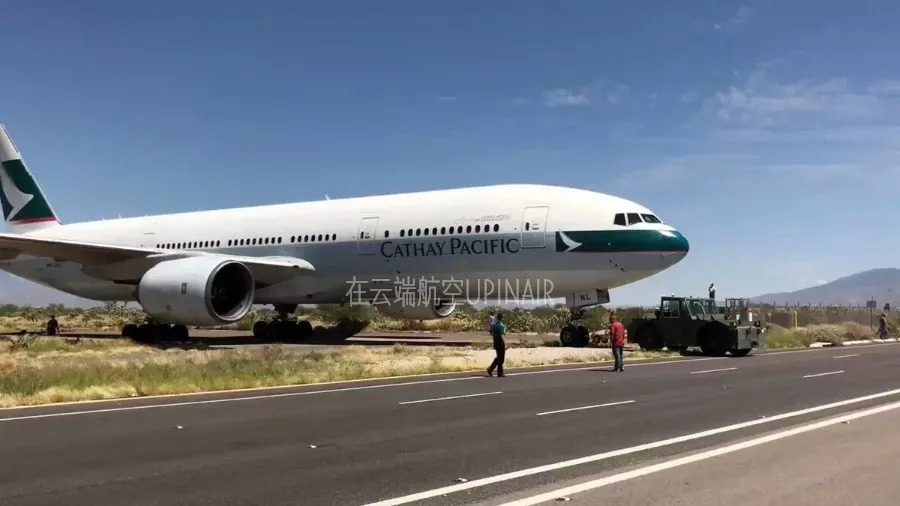 全球首架b777风光完成最后飞行空客波音两家原型机命运大不同