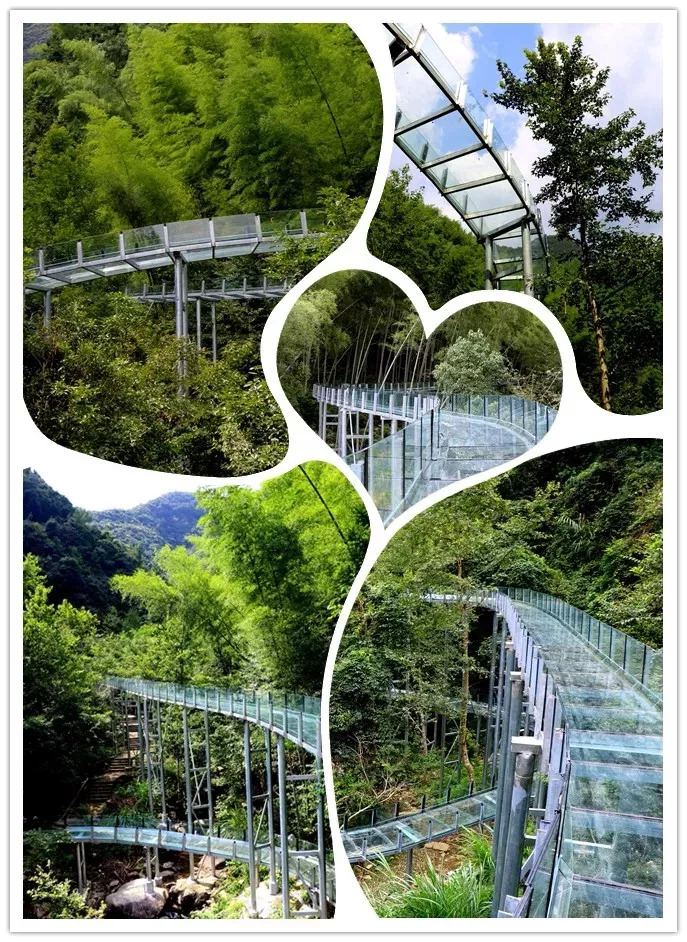 台州首条全景高空玻璃四季滑道漂流来了!_黄岩