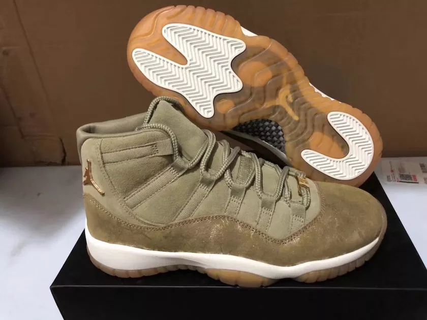 neutral olive jordan 11