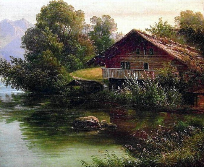 俄罗斯著名画家们风景油画作品精选收藏版