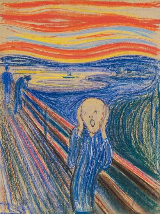 the scream (1895)