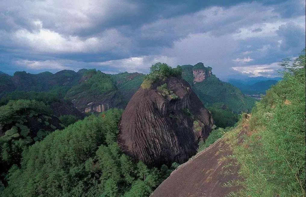 补贴福地武夷山武夷胜境天游峰,之最一线