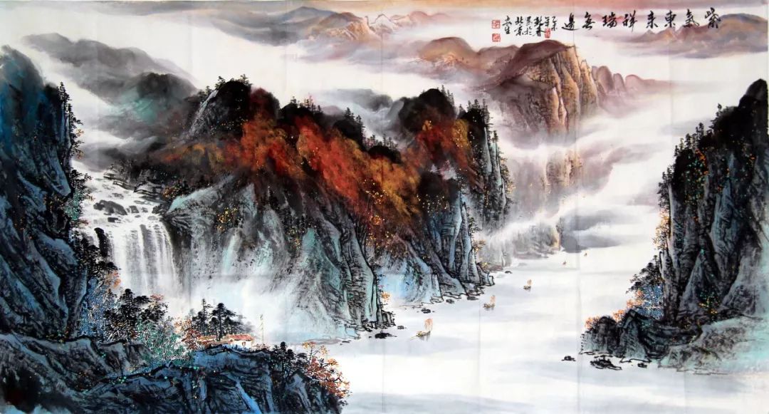 泰丰文化向您推荐一波有品位的中秋节礼物——中国山水画!