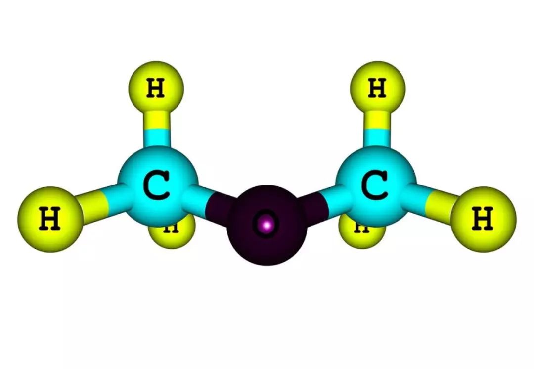 乙醚分子结构
