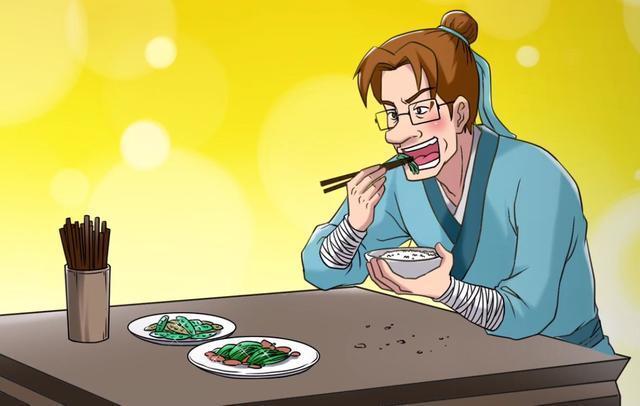 搞笑漫画:别浪费粮食