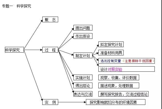 初中生物知识点全汇总,10个专题助你扫清三年知识盲点