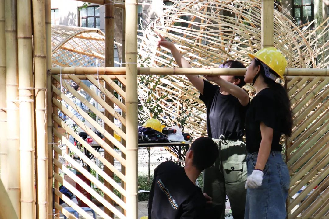 明日开幕丨2018首届北林国际花园建造节15个竹构花园即将亮相