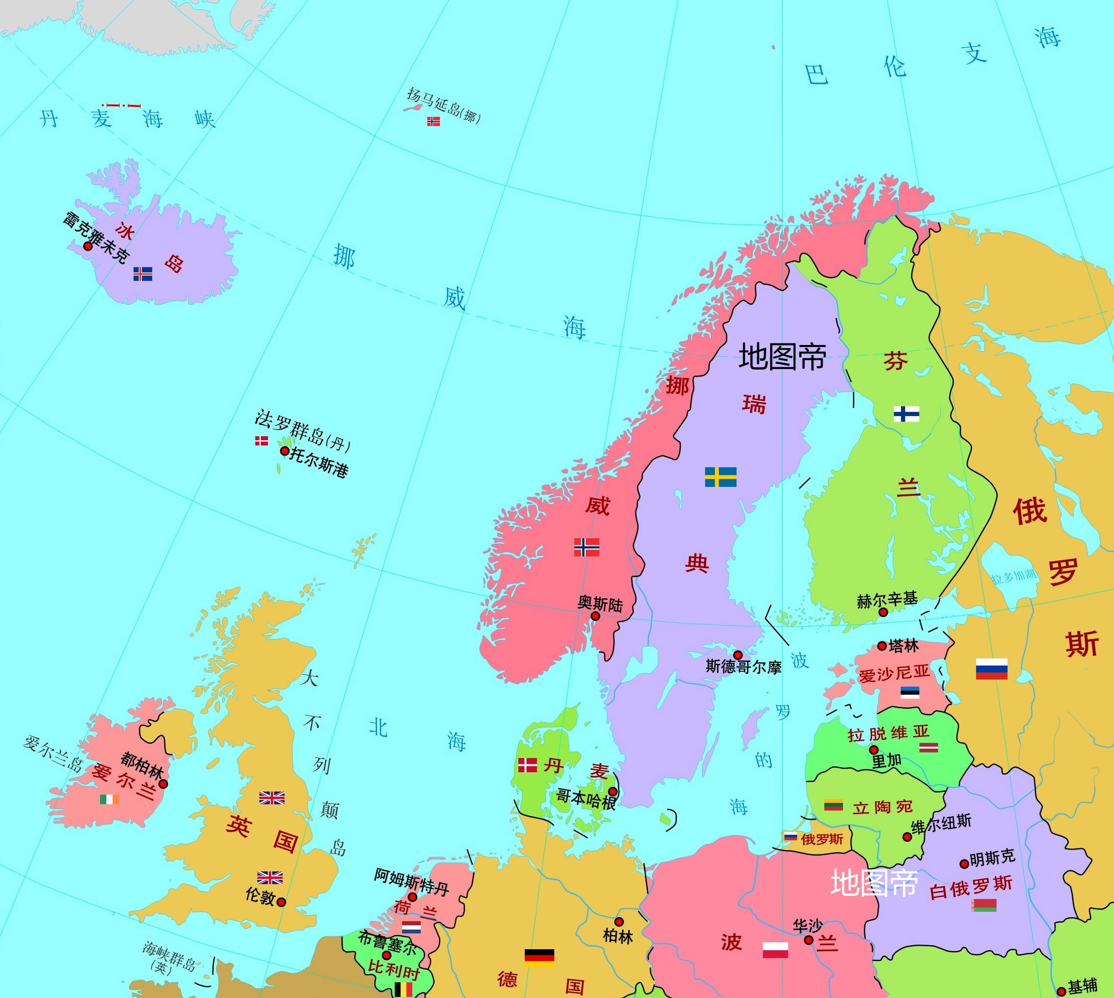 北欧面积最大的国家瑞典,为什么没有海外领地?