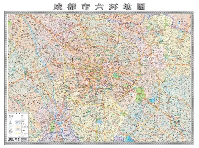 不看后悔!这张成都最新版地图,天府新区人一定要看