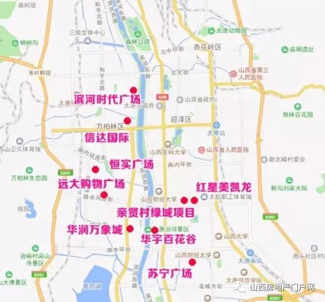 城市综合体满城绽放 城市综合体是一座城市的软性名片,近年来太原