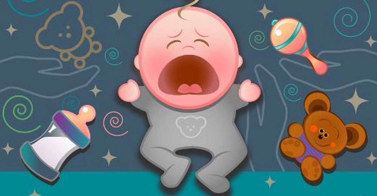 宝宝常常半夜哭闹,肠绞痛胀气怎么办?