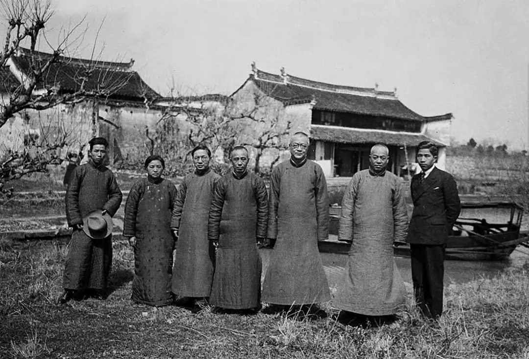 右4朱希祖1937年抗战将起,全国各地暗潮涌动,而嘉兴海盐这个江南小城