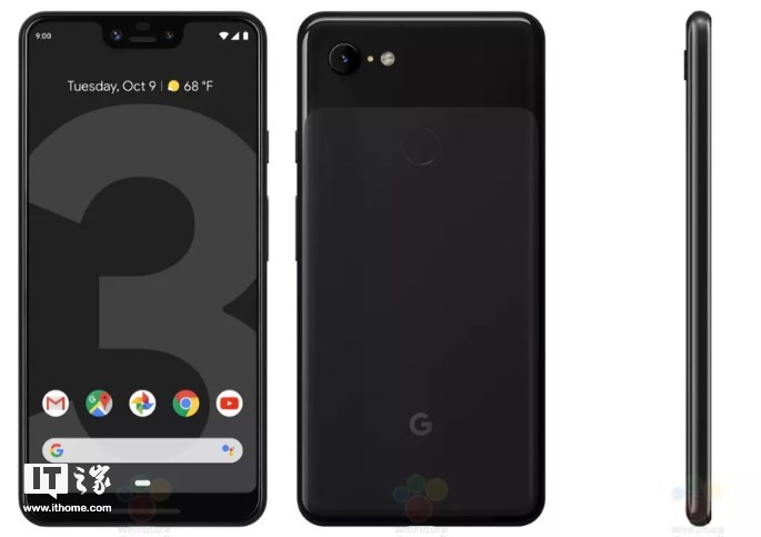 谷歌pixel3/3xl 官方宣传图曝光