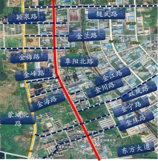 魏武路以南地面道路也将同步放行 市民开车从市区北向到绕城高速 合肥