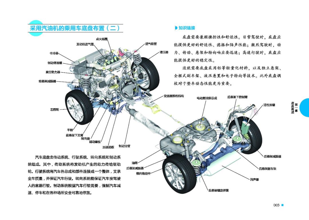 汽车构造与原理三维图解底盘车身与电器彩色版出版