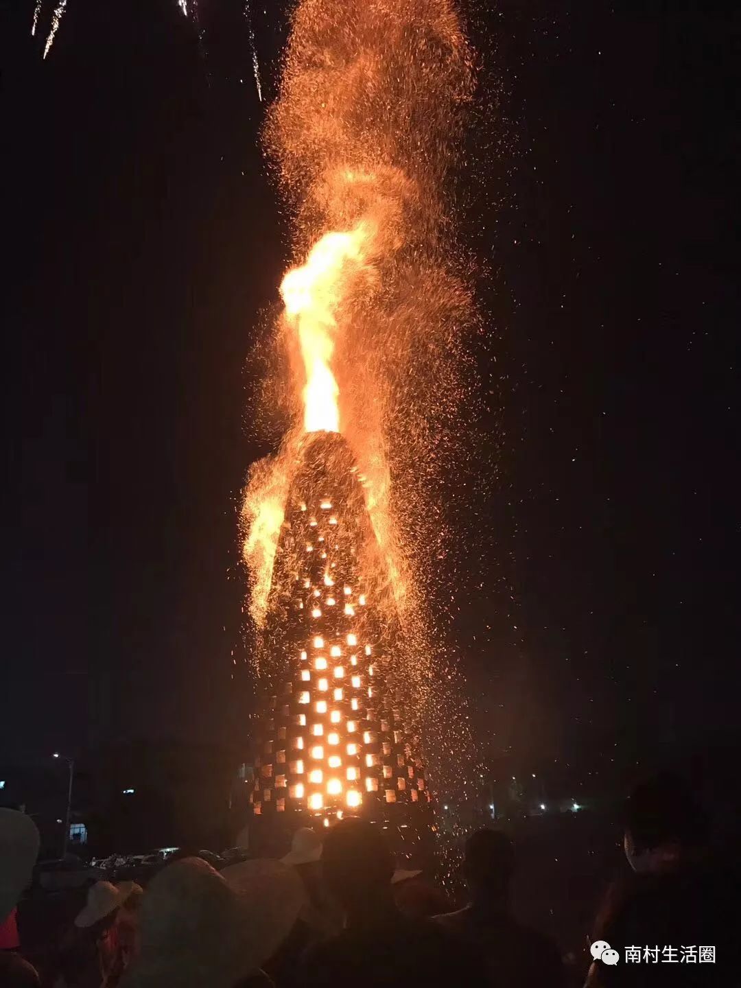 樟边村烧番塔!一年一度的中秋大会吉祥之火在这里点起