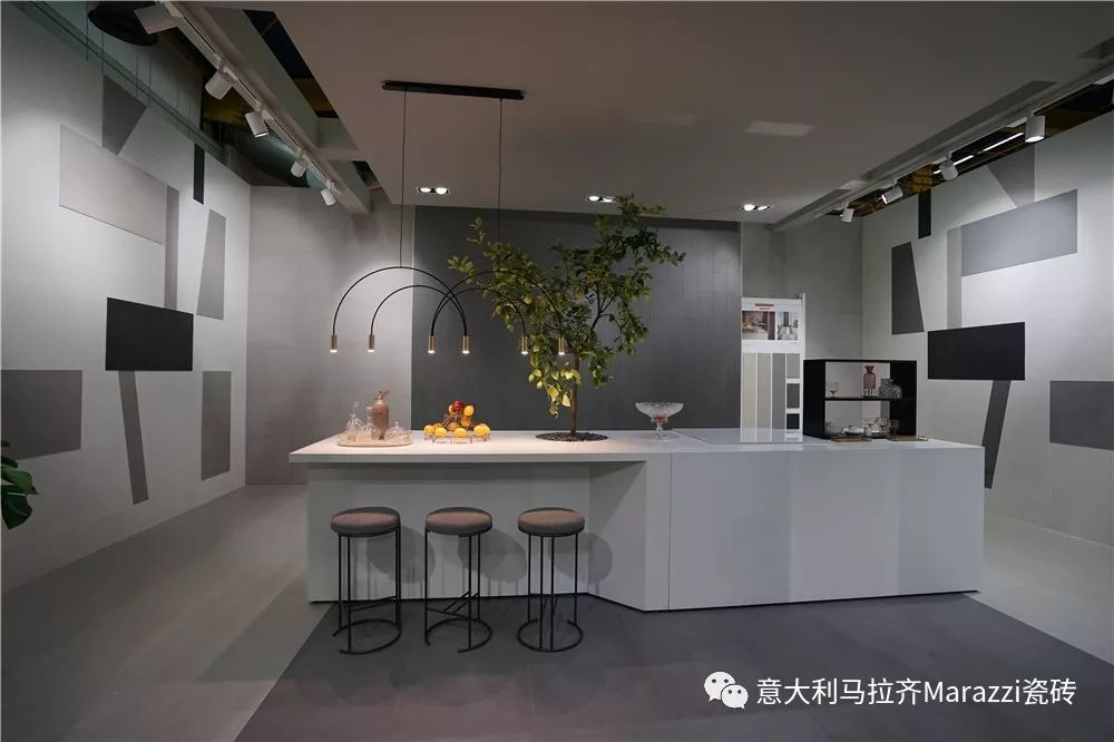 cersaie2018意大利马拉齐瓷砖主题空间society打造了上流社会私人