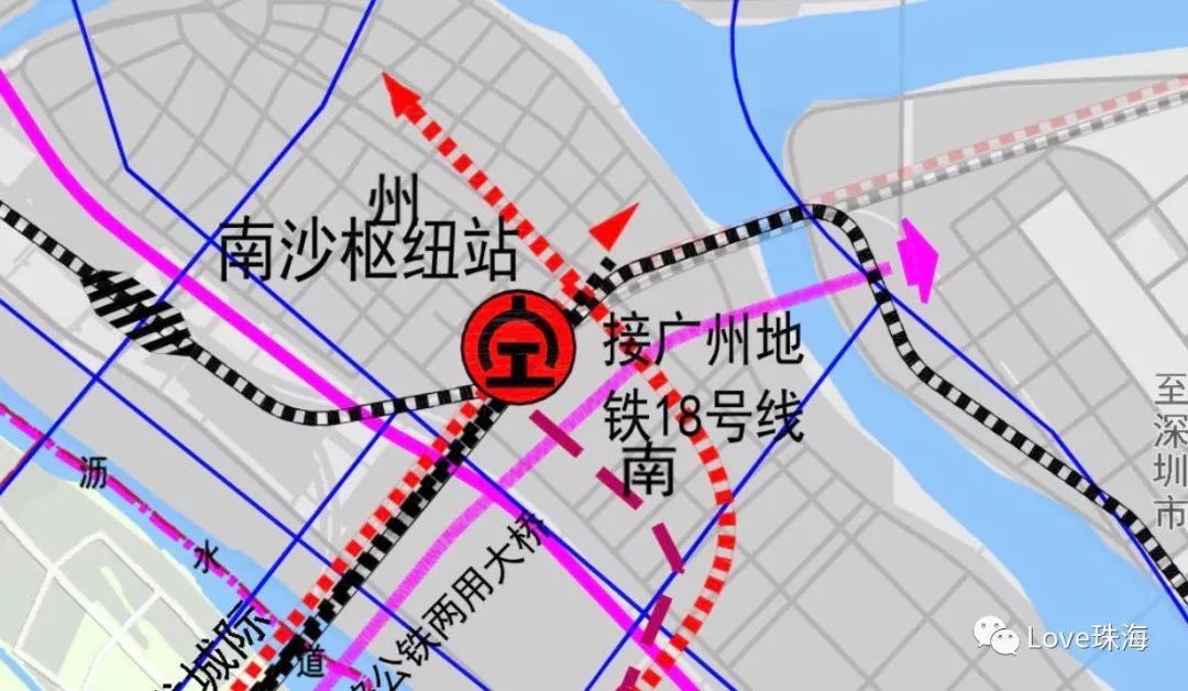 预留跨马鞍岛对接深圳地铁线路