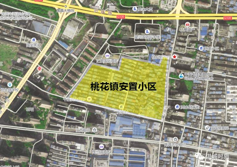 南昌市西湖区桃花镇安置小区城市棚户区改造安置房建设项目位于洪