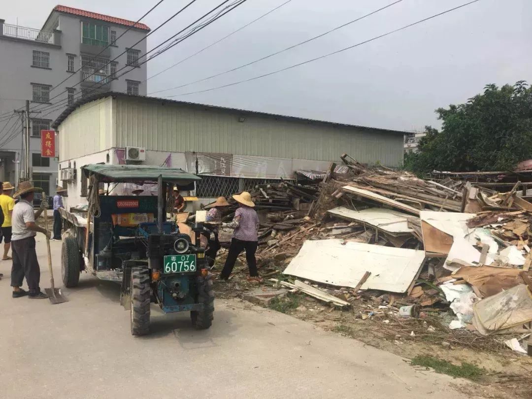 鹤山三清三拆三整治掀起新高潮沙坪龙口古劳等镇街又有大动作