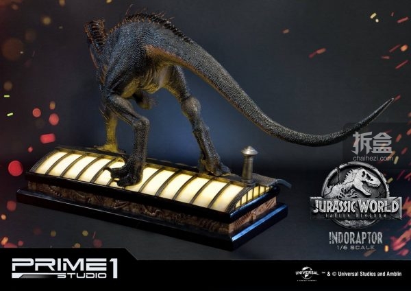 prime 1 studio《侏罗纪世界2》暴虐迅猛龙1:6雕像