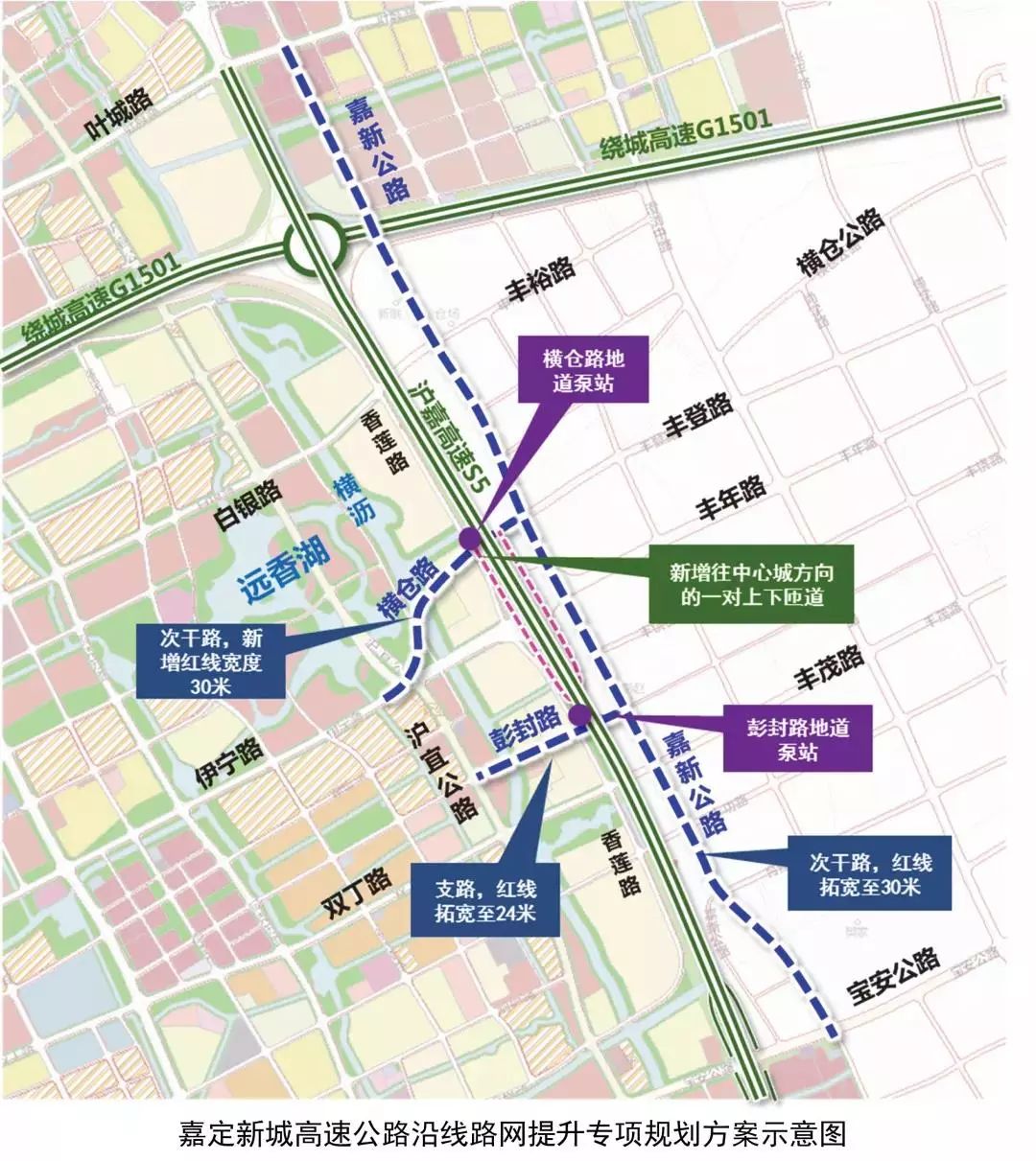 927官方发布嘉定新城将提升高速公路沿线路网最新规划公示在此