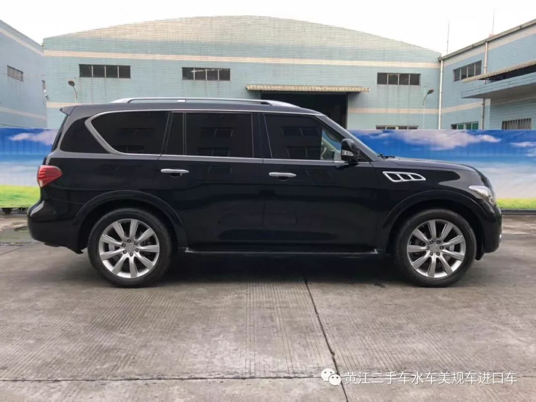 黄江二手车13年英菲尼迪qx56 行政版六座