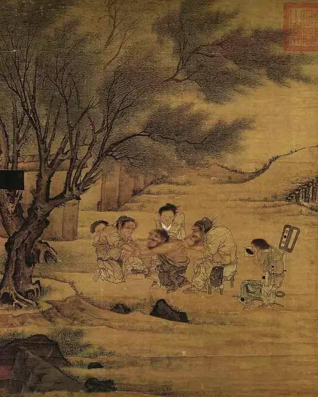 一百幅宋画,带你领略国画之美_人物