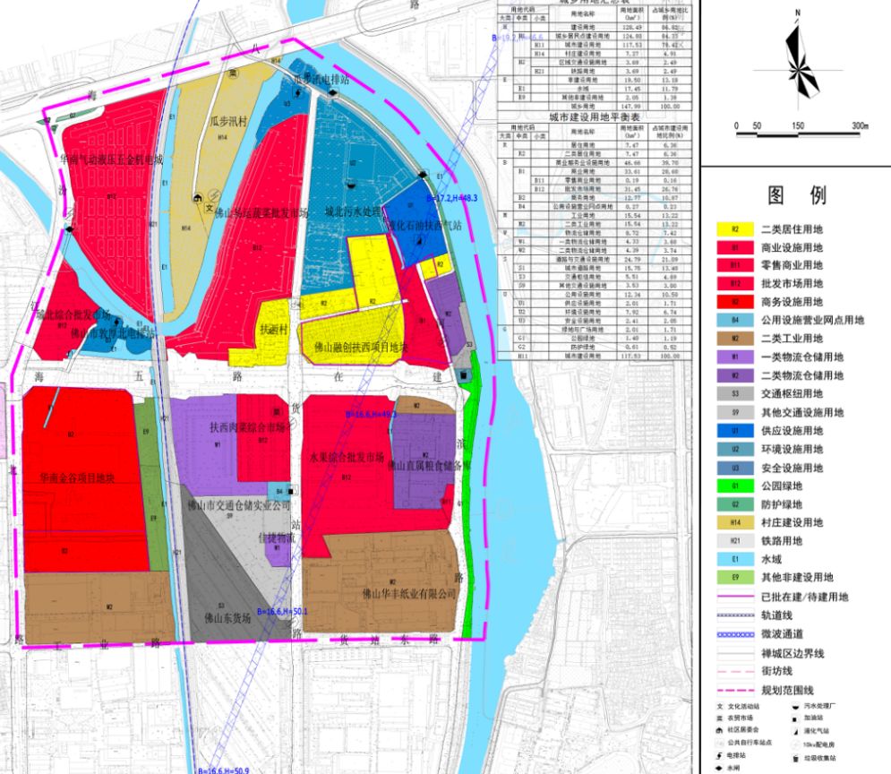 海八路,海五路这些区域,将纳入市中轴线北门户!_ 佛山