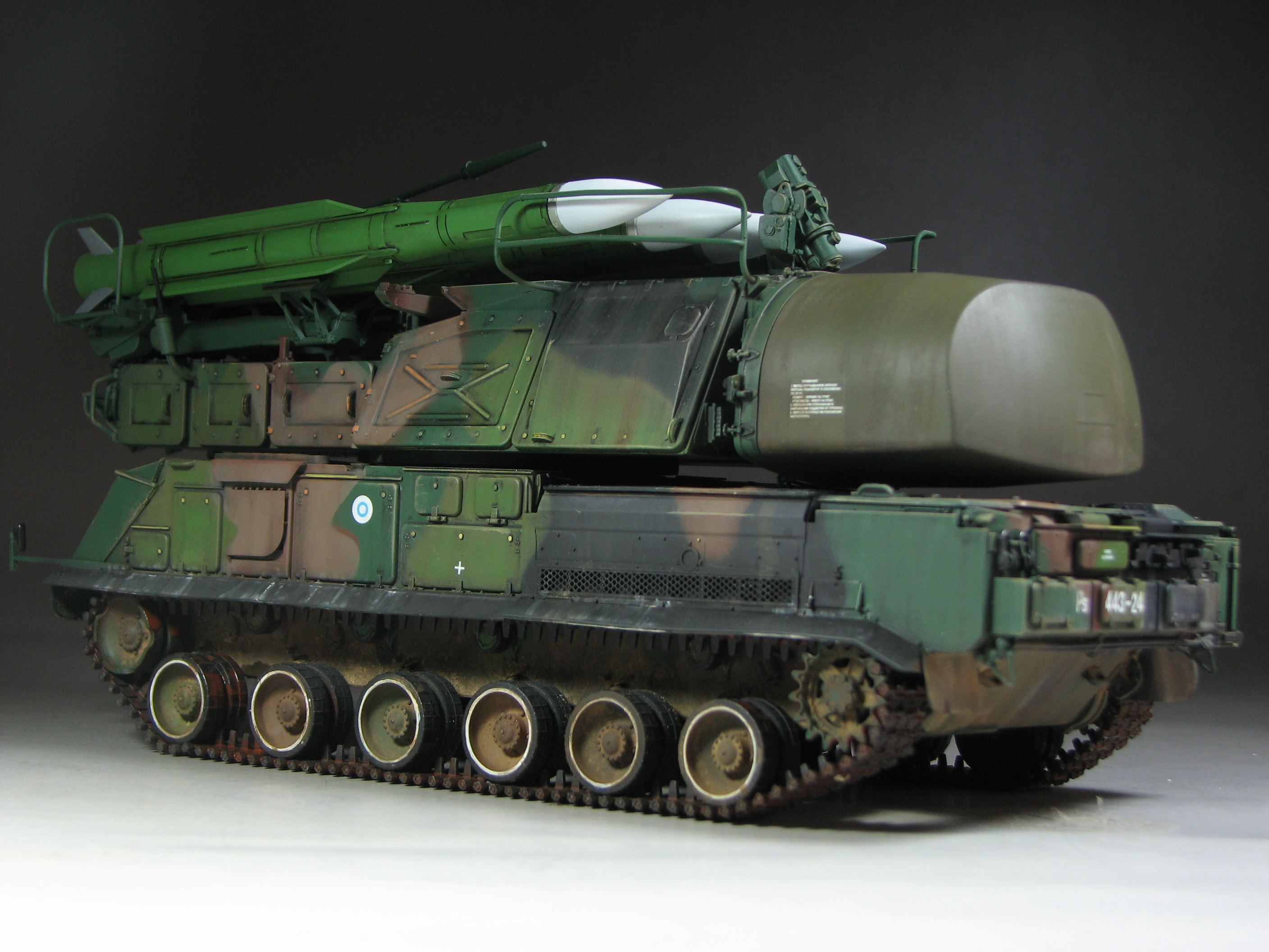 meng ss-014 1/35 俄罗斯9k37m1山毛榉防空导弹系统