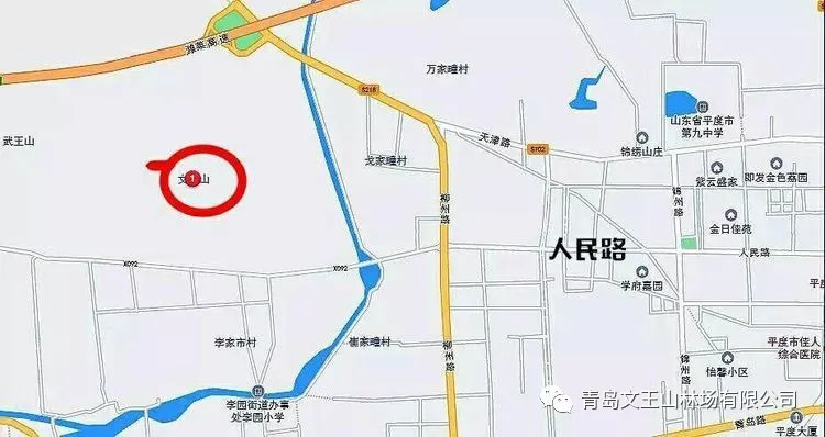 景区地点:平度市人民路西端文王山林场(可导航) 4.