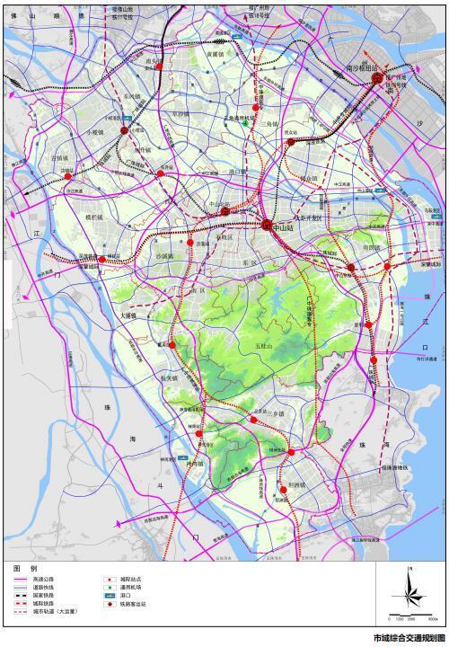 中山将进入大交通时代!铁路,高速公路,快速路全面上线