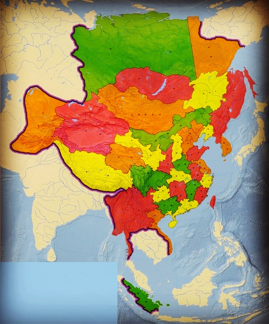中国各朝代疆域叠加的总面积有多少?至少有1900万平方