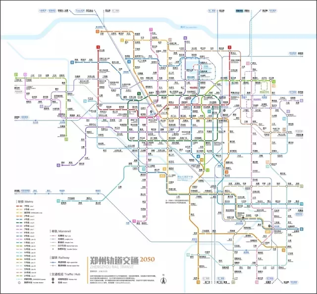 郑州地铁最新动向:5号线年底前实现空载试运行(附地铁规划图)