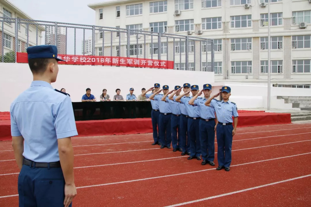 士官学校军训速写当青春梦遇见天空蓝