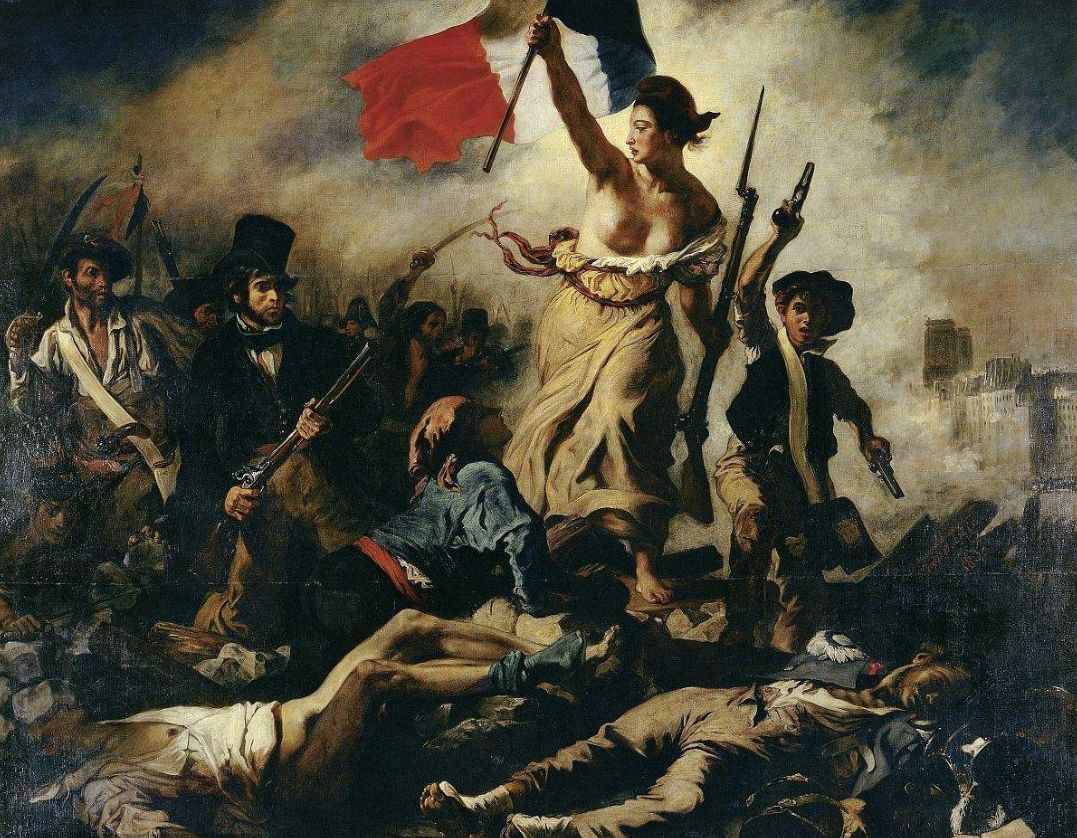 所以,他们的国庆日,就是 法国大革命时巴黎群众捣毁巴士底狱的那一天