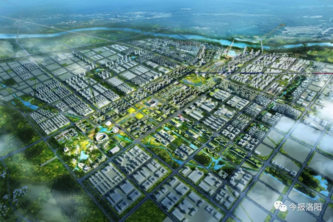 洛阳市伊滨新城重点区域城市设计出炉!未来伊滨让你刮