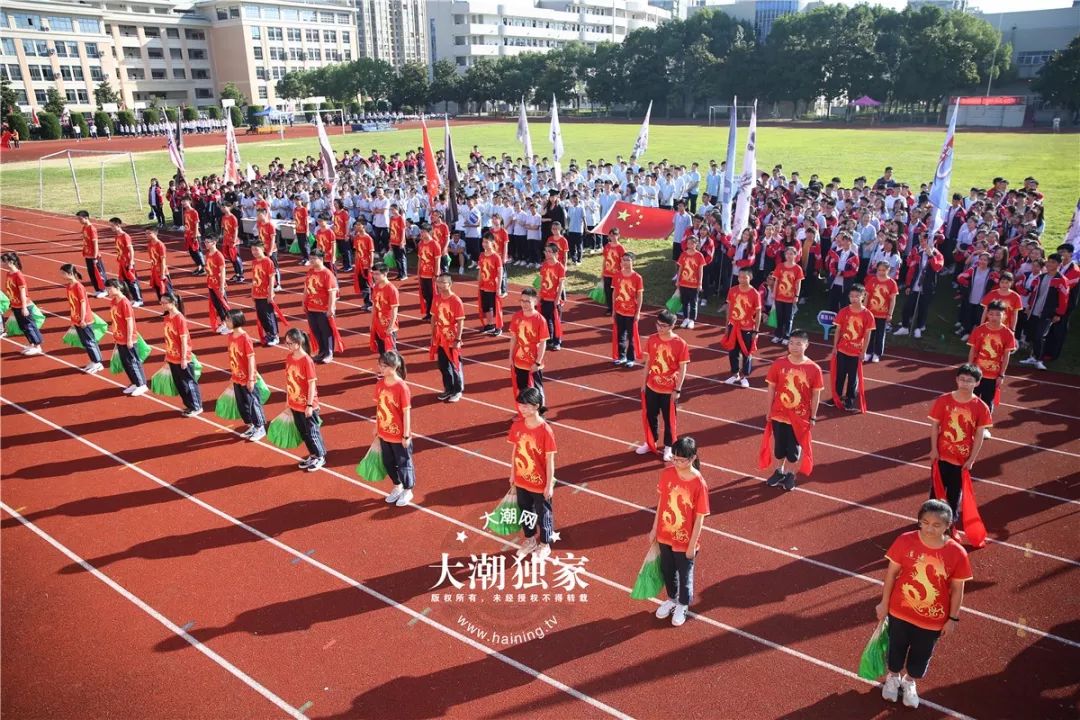 今早海宁这2所学校沸腾了现场竟然来了